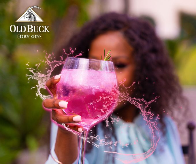 A winning alternate serve for Old Buck Gin, shot in a hired venue